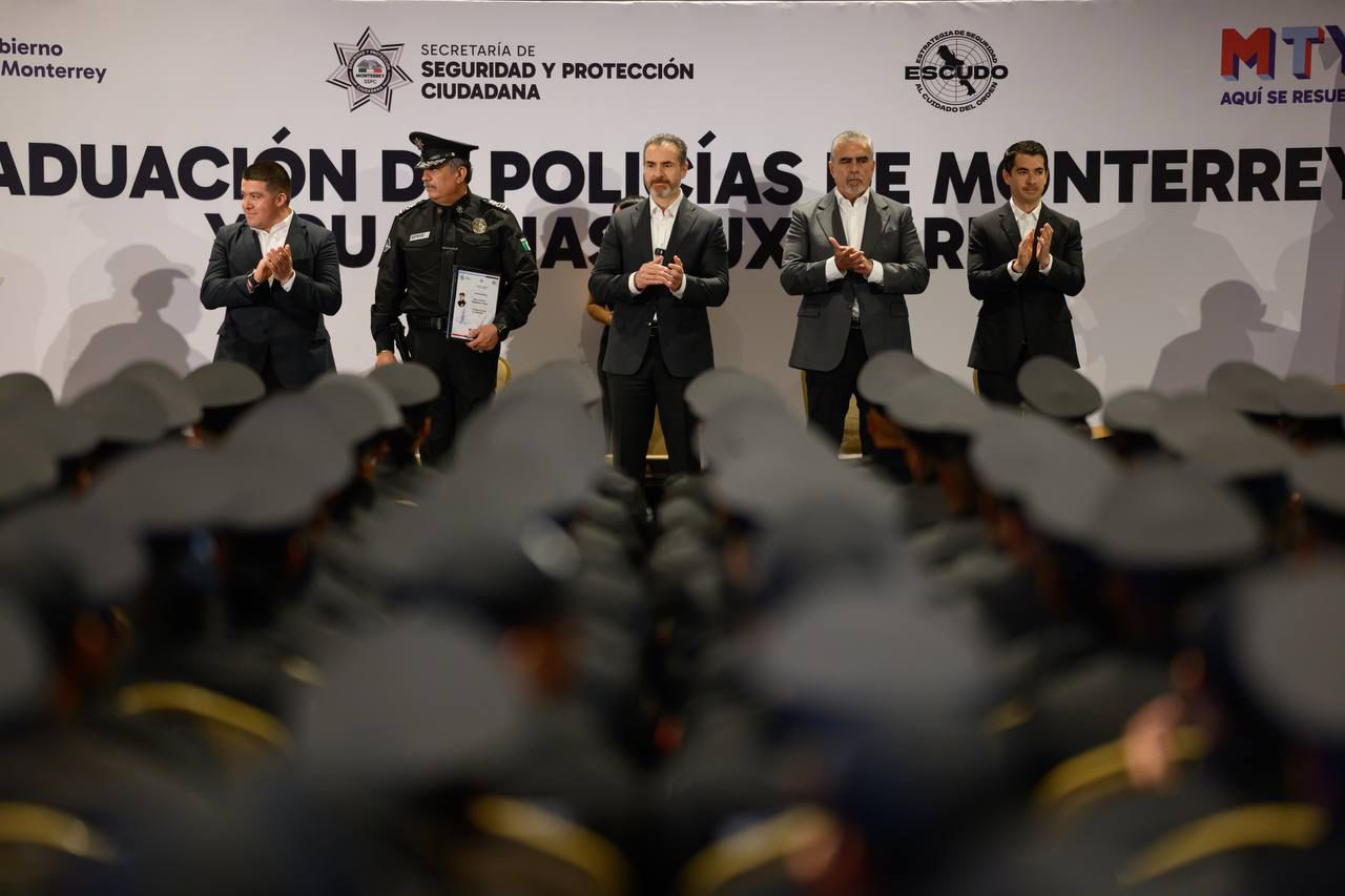 Crece fuerza policial de Monterrey con 166 nuevos elementos - Voces de ...